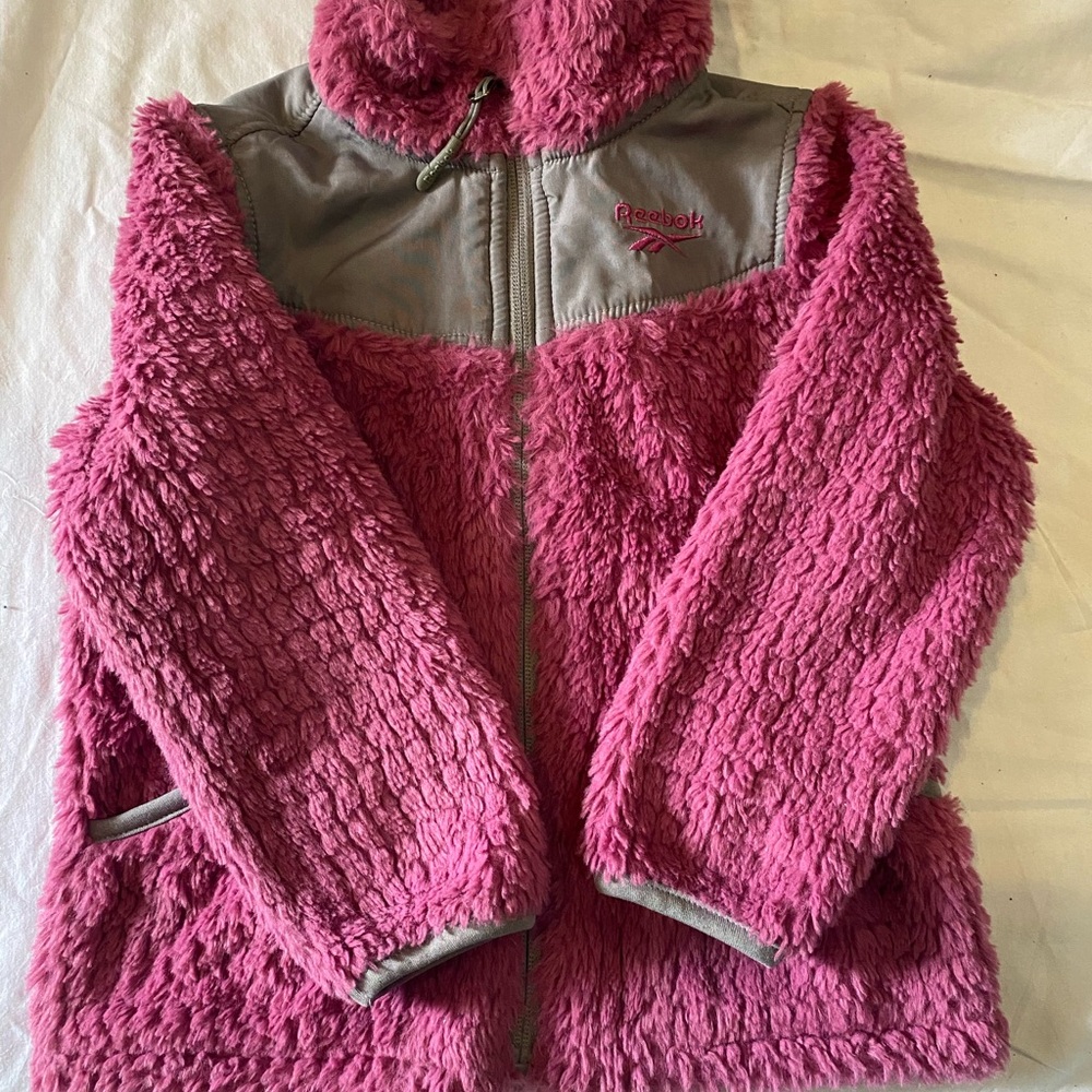 Reebok Kids Pink Fleece Jacket